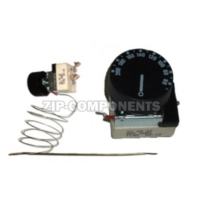 Термостат для фритюра в сборе с ручкой, TU45, 50-220°C CAEM